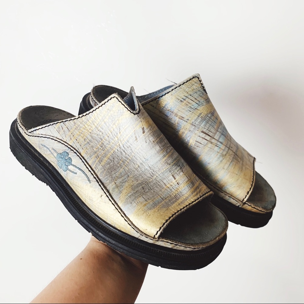 dr. martens | platform slide sandals sz 9 - Picture 3 of 14